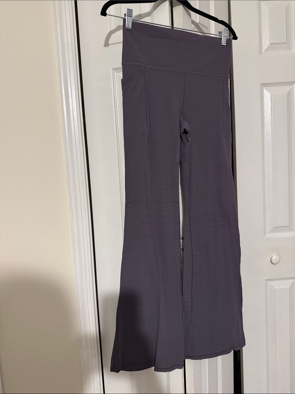 Athleta Plum Flare Yoga Pants